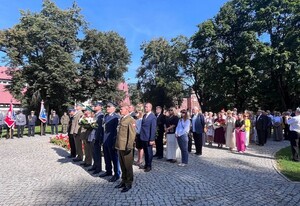 Uczestnicy uroczystości