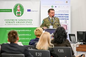 Wystąpienie Zastępcy Komendanta CSSG