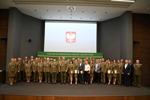 Uroczysty apel w Centrum Szkolenia Straży Granicznej 
