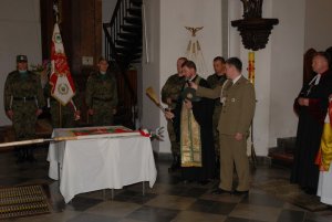 Uroczystość nadania sztandaru Centrum Szkolenia Straży Granicznej 