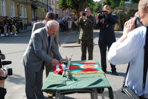 Uroczystość nadania sztandaru Centrum Szkolenia Straży Granicznej 
