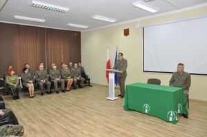 Rozpoczęcie szkoły chorążych