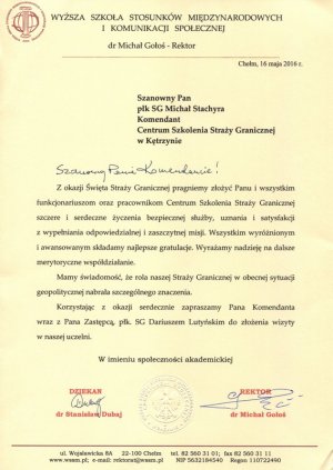 Wyższa Szkoła Stosunków Międzynarodowych i Komunikacji Społecznej w Chełmie 
