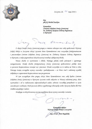 Komendant-Rektor Wyższej Szkoły Policji w Szczytnie 