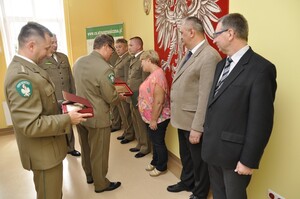 Wręczenie wyróżnień 