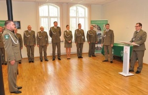 Uroczysta zbiórka Kadry kierowniczej CSSG